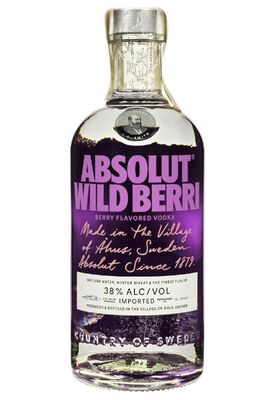 Горілка Absolut Wild Berri 0.7 л