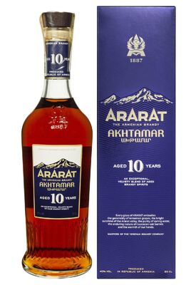 Бренди АрАрАт Ахтамар 10 лет в коробке 0.5 л