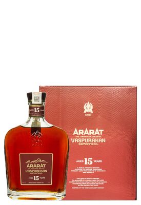 Бренди АрАрАт Васпуракан 15 лет в коробке 0.7 л