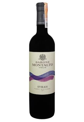 Вино Baron Montalto Syrah Terre Siciliane IGP Червоне Сухе 0.75 л