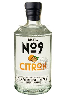 Водка Distil №9 Citron 0.5 л