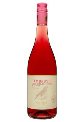 Civ&Civ Lambrusco dell'emilia Rosato Amabile 0.75 л