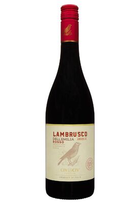 Civ&Civ Lambrusco dell'emilia Rosso Amabile 0.75 л