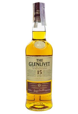 Виски The Glenlivet 15 y.o. в коробке 0.7 л