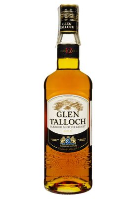 Виски Glen Talloch Gold 12 YO Deluxe Blended Scotch в коробке 0.7 л