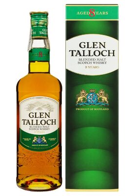 Віскі Glen Talloch Pure Malt 8 YO Blended Malt Scotch в коробці 0.7 л
