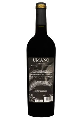Вино Umano Кindzmarauli Красное Полусладкое 0.75 л