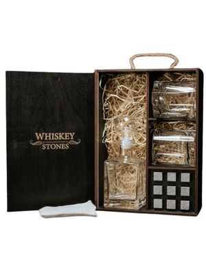 Подарунковий набір каменів для віскі № 7 Luna