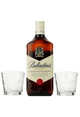 Виски Ballantine's Finest + 2 стакана 0.7 л
