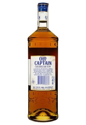 Ром Old Captain Caribbean Brown 1 л