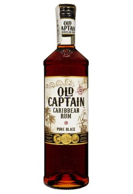 Ром Old Captain Caribbean Pure Black 0.7 л