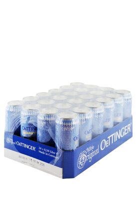 Пиво Oettinger Bavarian Helles ж/б 0.5 л