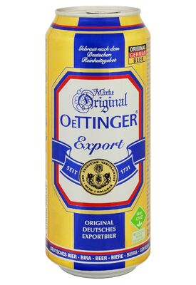 Пиво Oettinger Export ж/б 0.5 л