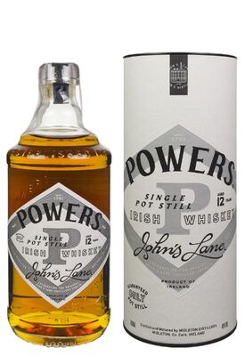 Вiскi Powers John's Lane 12 y.o. у тубусі 46% 0.7 л