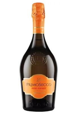 Вино ігристе Primo Secco напівсолодке біле 0,75 л