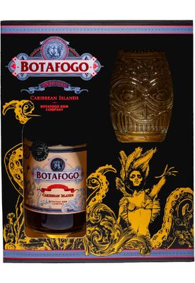 Ром Botafogo Spiced 40%, 0.7 л + склянка в подарунковій упаковці