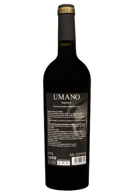Вино Umano Saperavi Красное Сухое 0.75 л