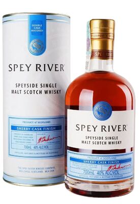 Віскі Spey River Sherry Cask Single Malt у тубусі 0.7 л